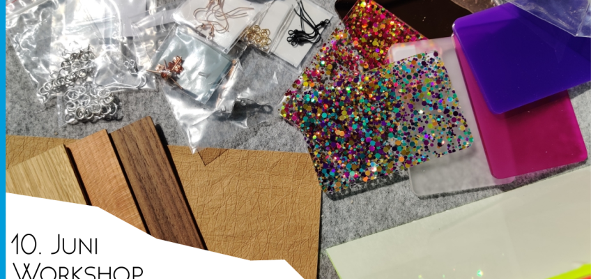 … eben sind die letzten Materialien für den Workshop angekommen.