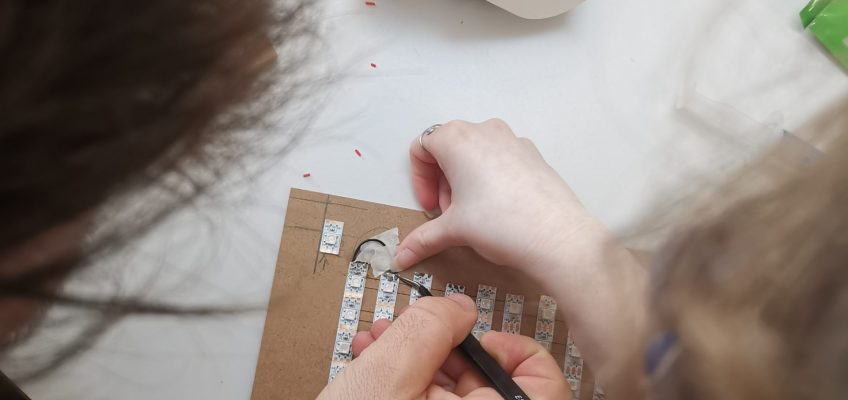 Impressionen aus dem Wortuhren-Workshop