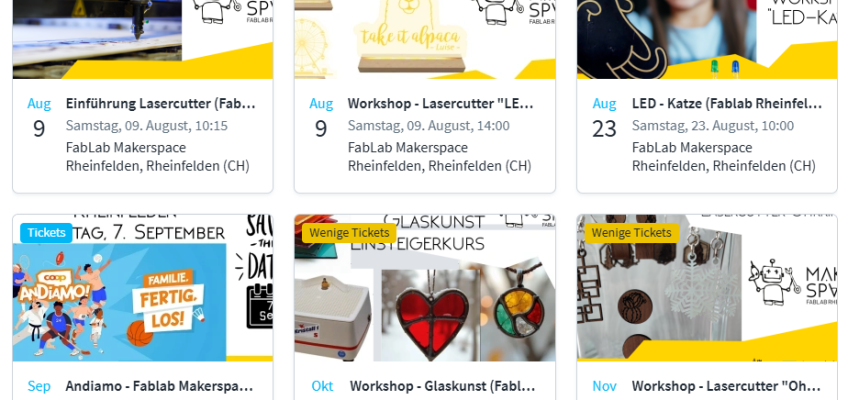 Programm zweite Hälfte 2025