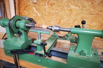 Neu in unserer Holzwerkstatt: eine Drechselbank!