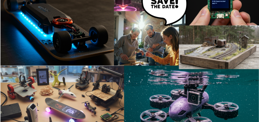 Mach mit beim grossen Makerspace-Projekt-Treffen!